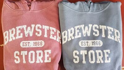 Collegiate Hooded Sweat Shirt -Brewster Store