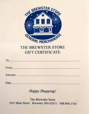 Brewster Store Gift Card