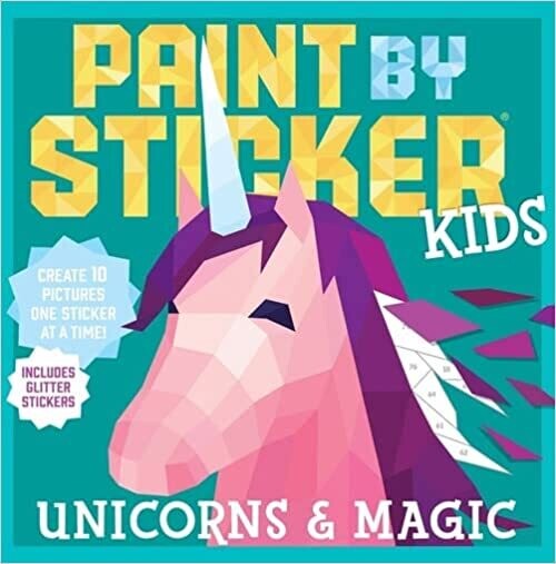 Paint by Stickers Unicorns & Magic