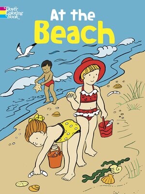 At The Beach Coloring Book