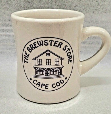 Traditional Coffee Shop Mug with Brewster Store Logo