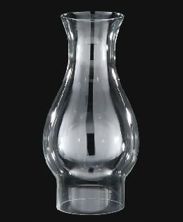 Clear 3" x 8 5/8" Flair Top Chimney