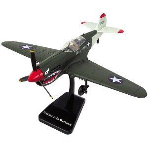 EZ Build P-40 Warhawk Model Airplane Kit