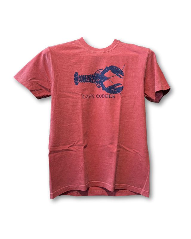 Cape Codder Lobster T-Shirt—Crimson