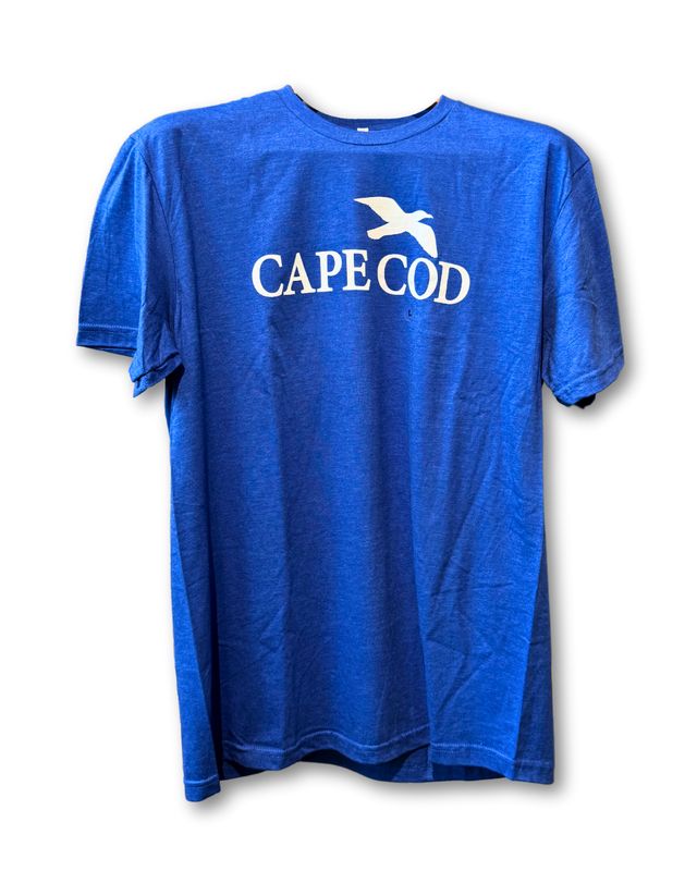 Cape Cod Seagull T-Shirt-Blue
