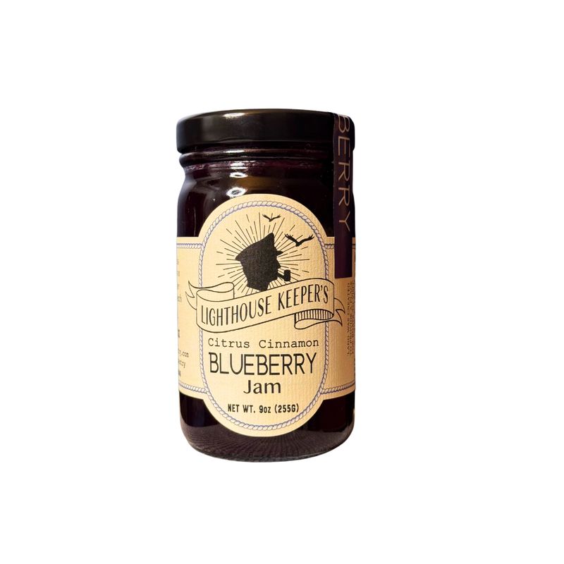 Lighthouse Keeper's Citrus Cinnamon Blueberry Jam