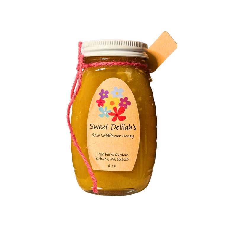 Sweet Delilah's Raw Wildflower Honey, 8 oz.