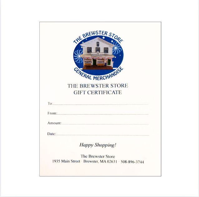 Brewster Store Gift Card