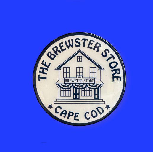 Large Brewster Store Refrigerator Magnet, 3"