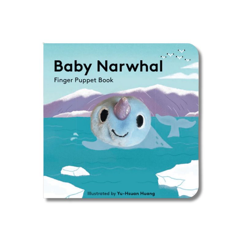 Baby Narwhal Finger Puppet Book