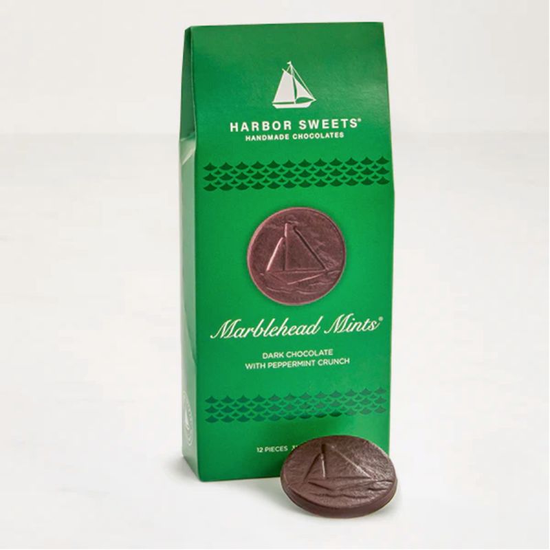 Harbor Sweets, Marblehead Mints Chocolate Gable Box