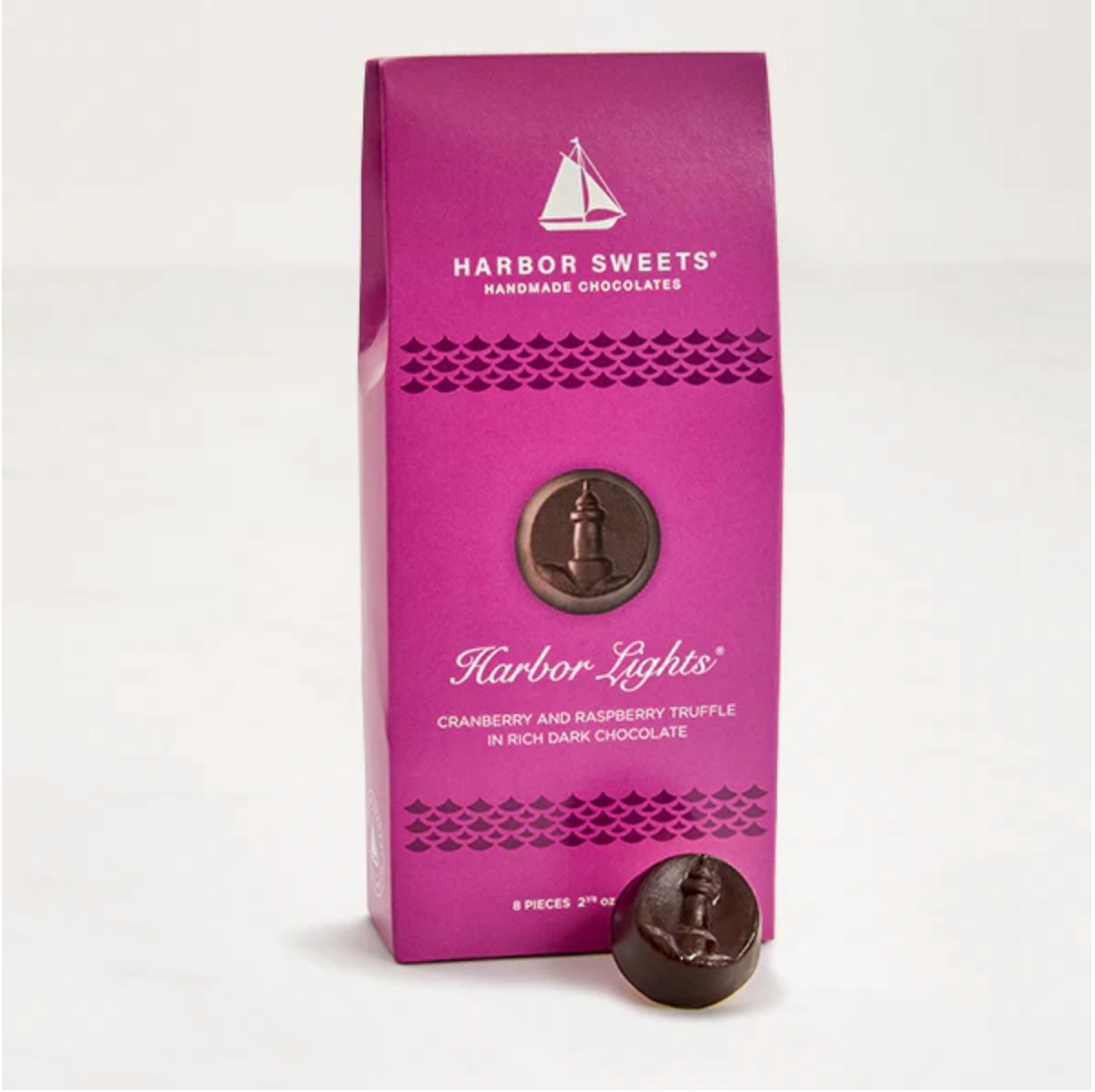Harbor Sweets, Harbor Lights Cranberry & Raspberry Truffle