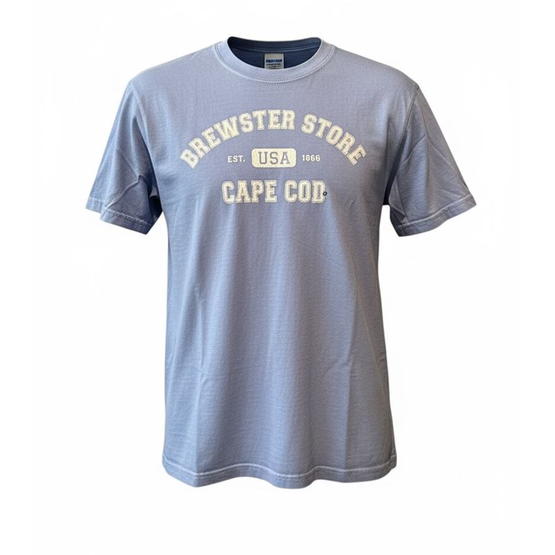 Brewster Store USA Cape Cod T-Shirt—Denim