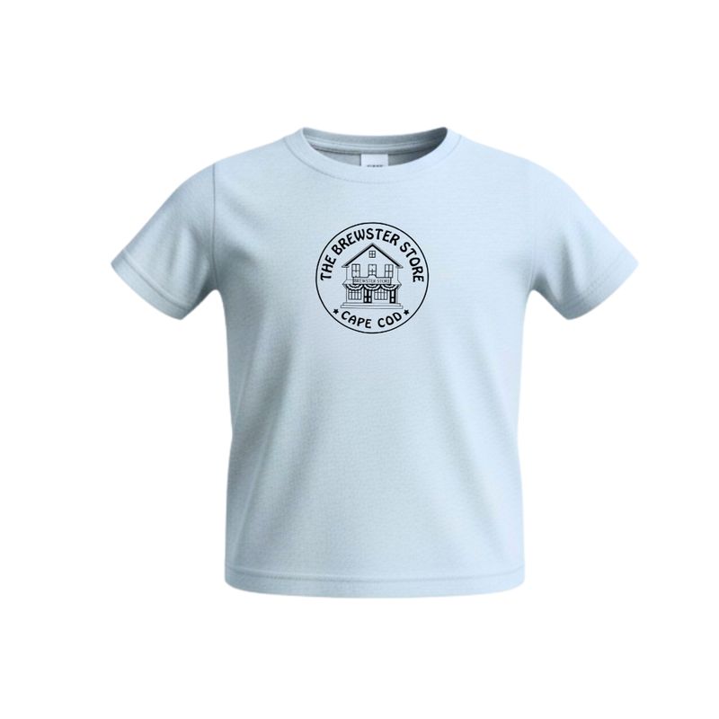 Brewster Store T-Shirt in Light Blue