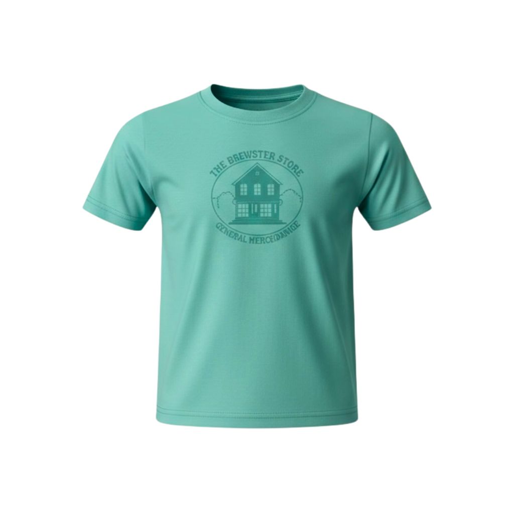 Brewster Store Logo T-Shirt in Green