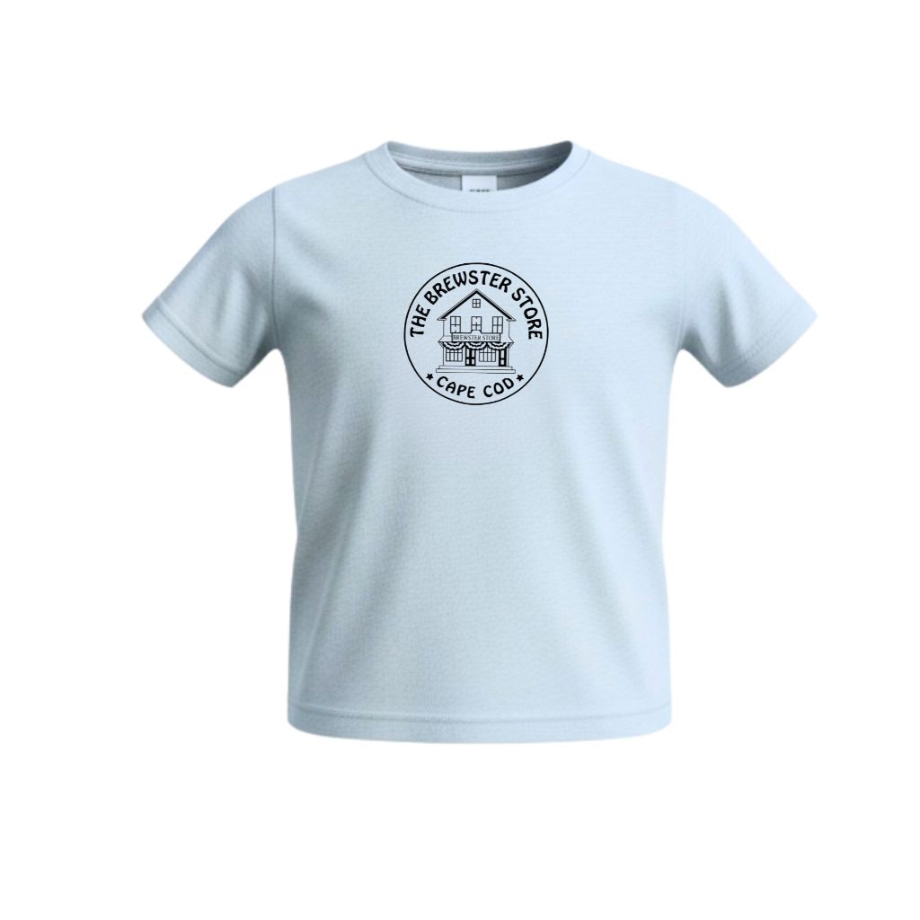 Brewster Store T-Shirt in Light Blue