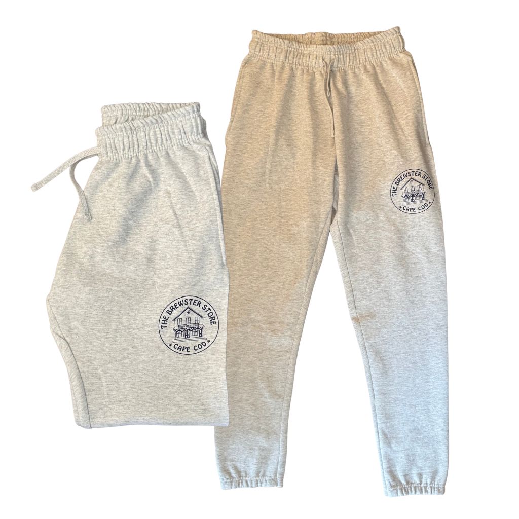 Light Gray Brewster Store Drawstring Sweatpants