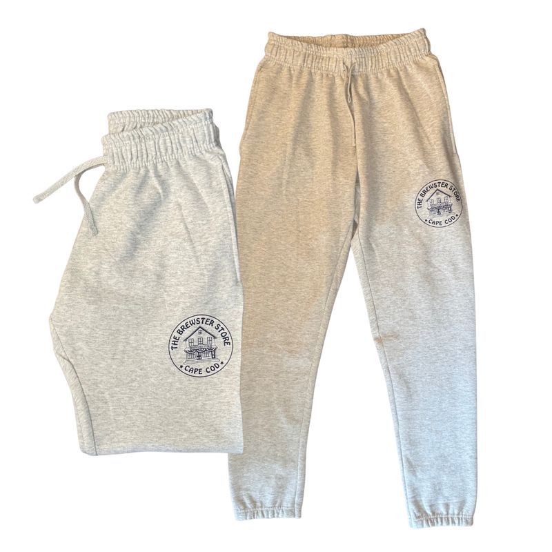 Light Gray Brewster Store Drawstring Sweatpants