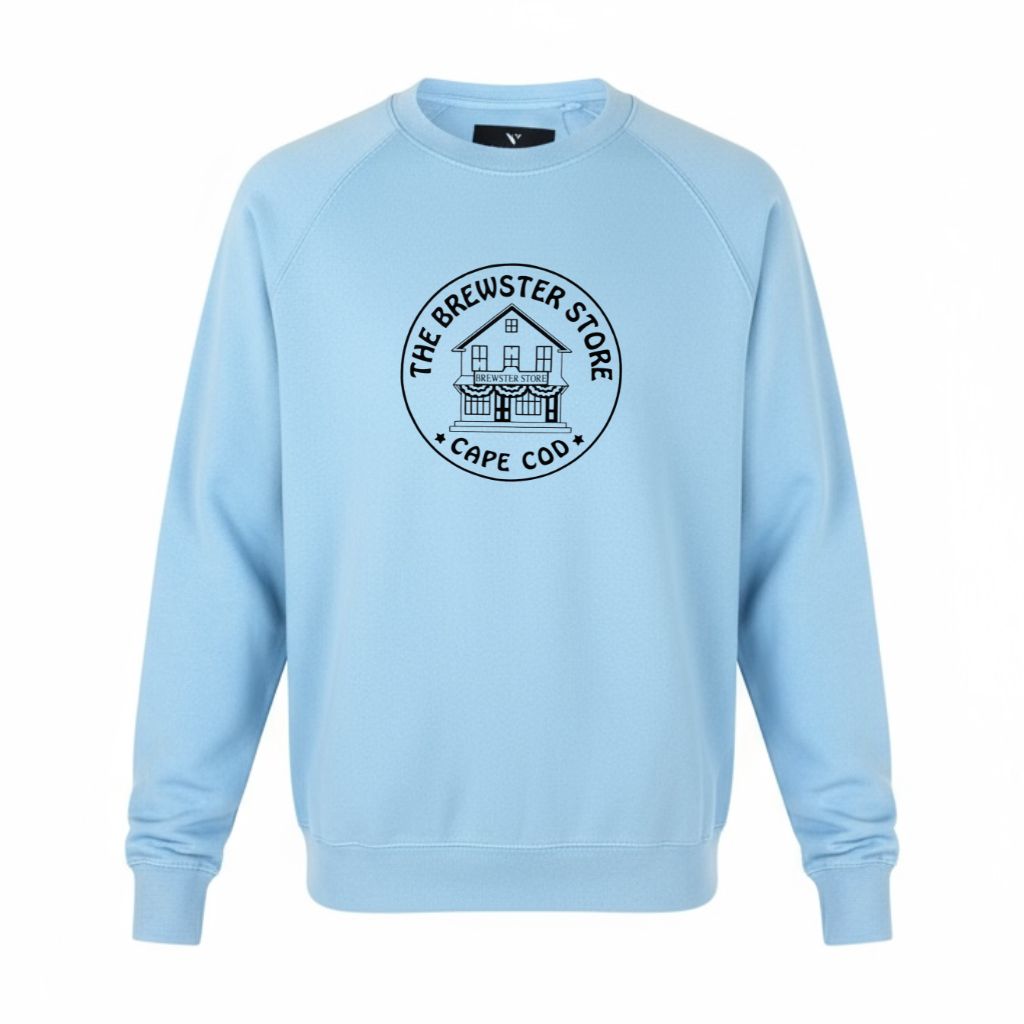 Brewster Store Sweatshirt in Light Blue