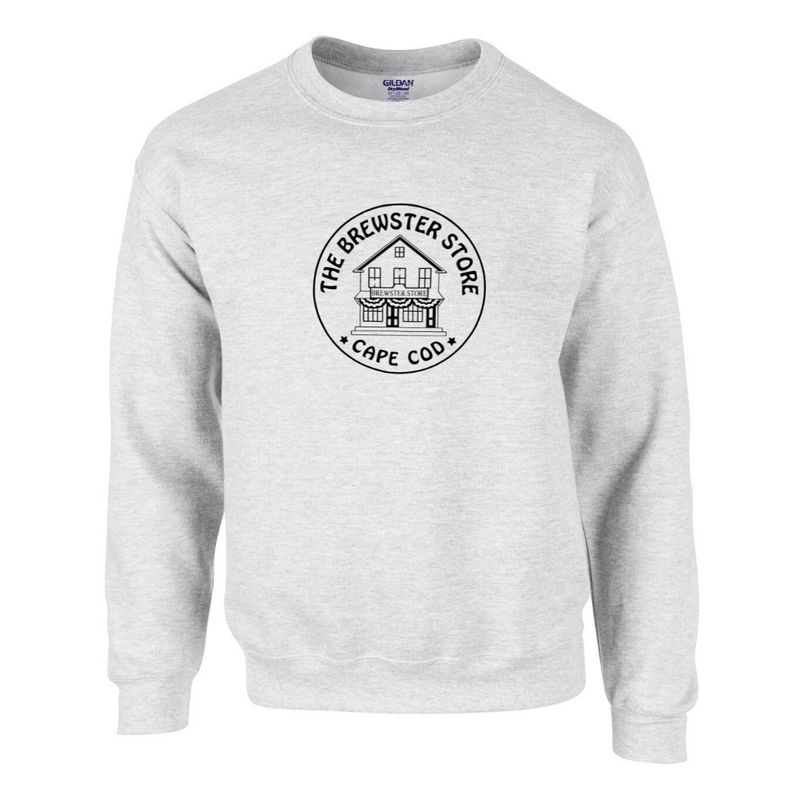 Brewster Store Sweatshirt in Light Gray