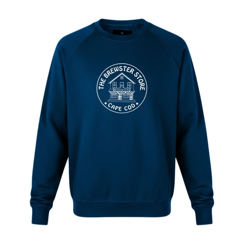 Brewster Store Sweatshirt in Navy Blue