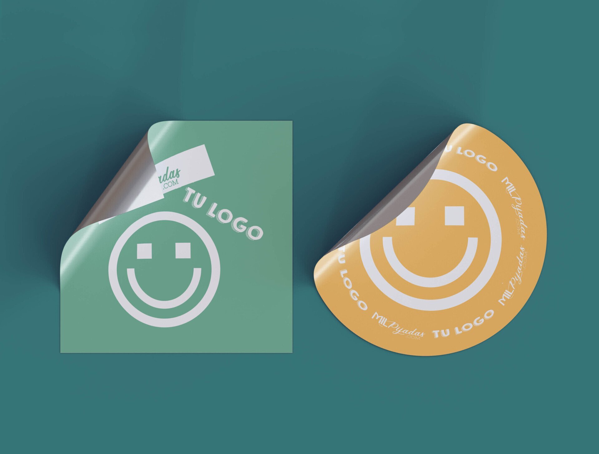 100 uds. Pegatina 30 mm de ancho o diámetro