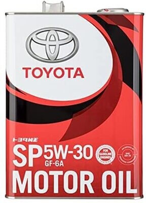 【純正品】Genuine Toyota Motor Oil SP 5W-30　08880-13705