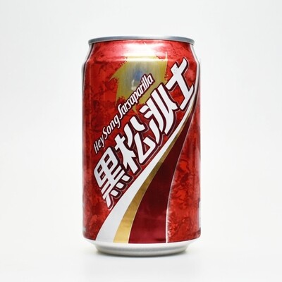 【台湾人気商品・ケース販売】
黒松 沙士（台湾コーラ) 330ml ×24缶