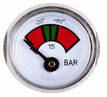 Pressure Gauge for DCP Fire Extinguishers