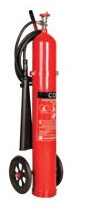 Trolley Fire Extinguisher Co2 (CARBON DIOXODE) 10 kg , FlameTech, BSI-Kite marked