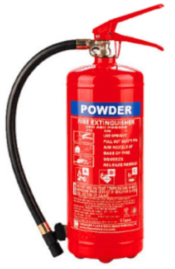 Fire Extinguisher ABC Dry powder 9 kg , FireGuard.