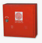Single Door Hose Reel Cabinet, Full MS, Surface Type, 800 x 800 x 300mm