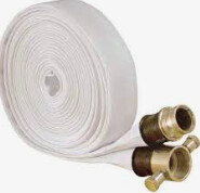 Fire Hose 2.5" x 30m, White, Jintian