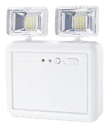 Twin Beam, High-Intensity Emergency Light, UL Listed, Montech