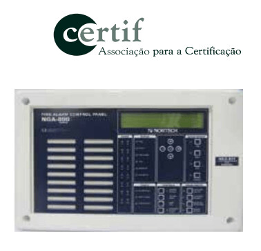 Addressable 4 Loop Fire Alarm Control Panel - Nortech