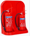 Fiber Stand for 2 Fire Extinguishers