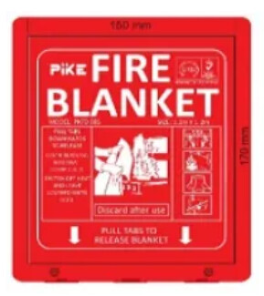 Fire Blanket 1.2m x 1.8m PIKE, BSI KITE MARKED