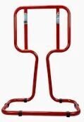 Fire Extinguishers Tubular Stand, Red