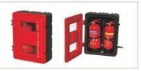 Plastic Double Fire Extinguisher Cabinet