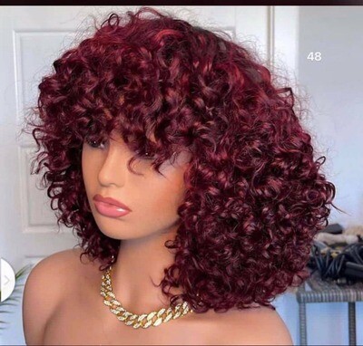 💯% human hair wig