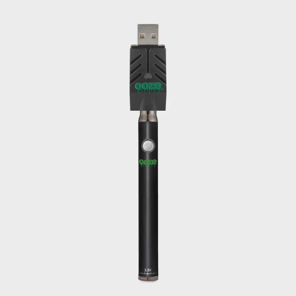 Ooze Slim Twist 510 Thread 320 mAh CBD Vape Pen Battery + USB Charger