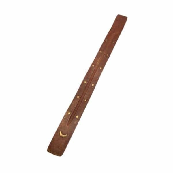 19&quot; JUMBO WOODEN BOAT INCENSE BURNER
