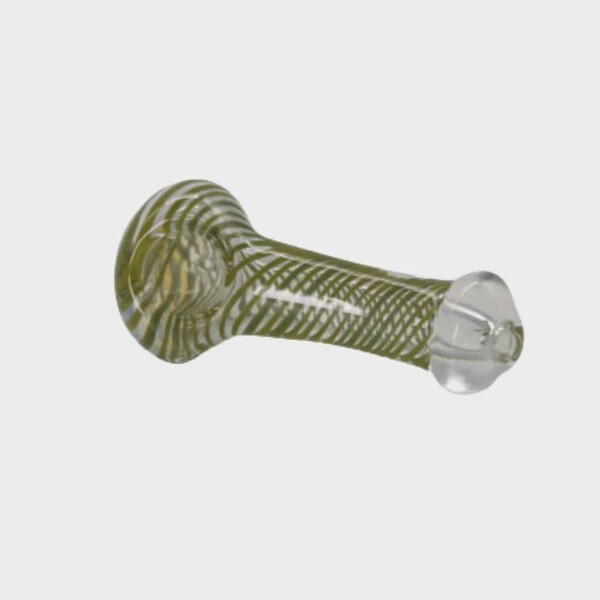 3.5&quot; FUMED W SPIRL DESIGN SPOON