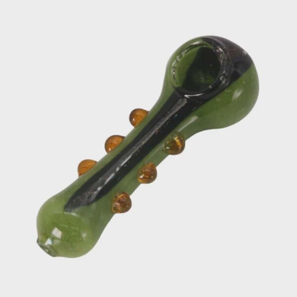 4&quot; FRIT &amp; DICRO W DOTS SPOON