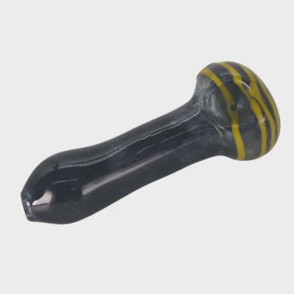 4.5&quot; Frit Spoon Glass Hand Pipe