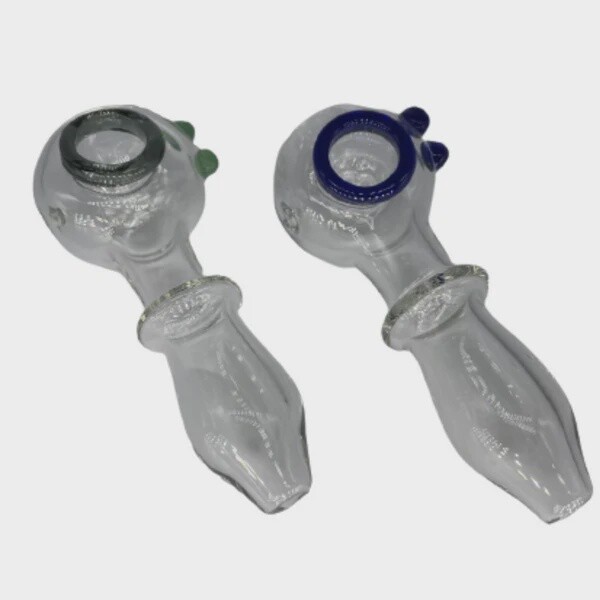 5&quot; Clear Spoon with Built in Honeycomb Screen