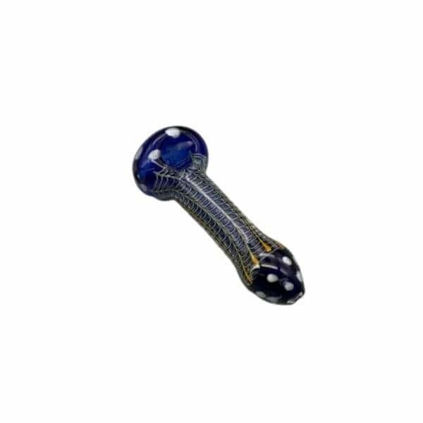 5&quot;  Heavy Spoon Double Glass Pipe