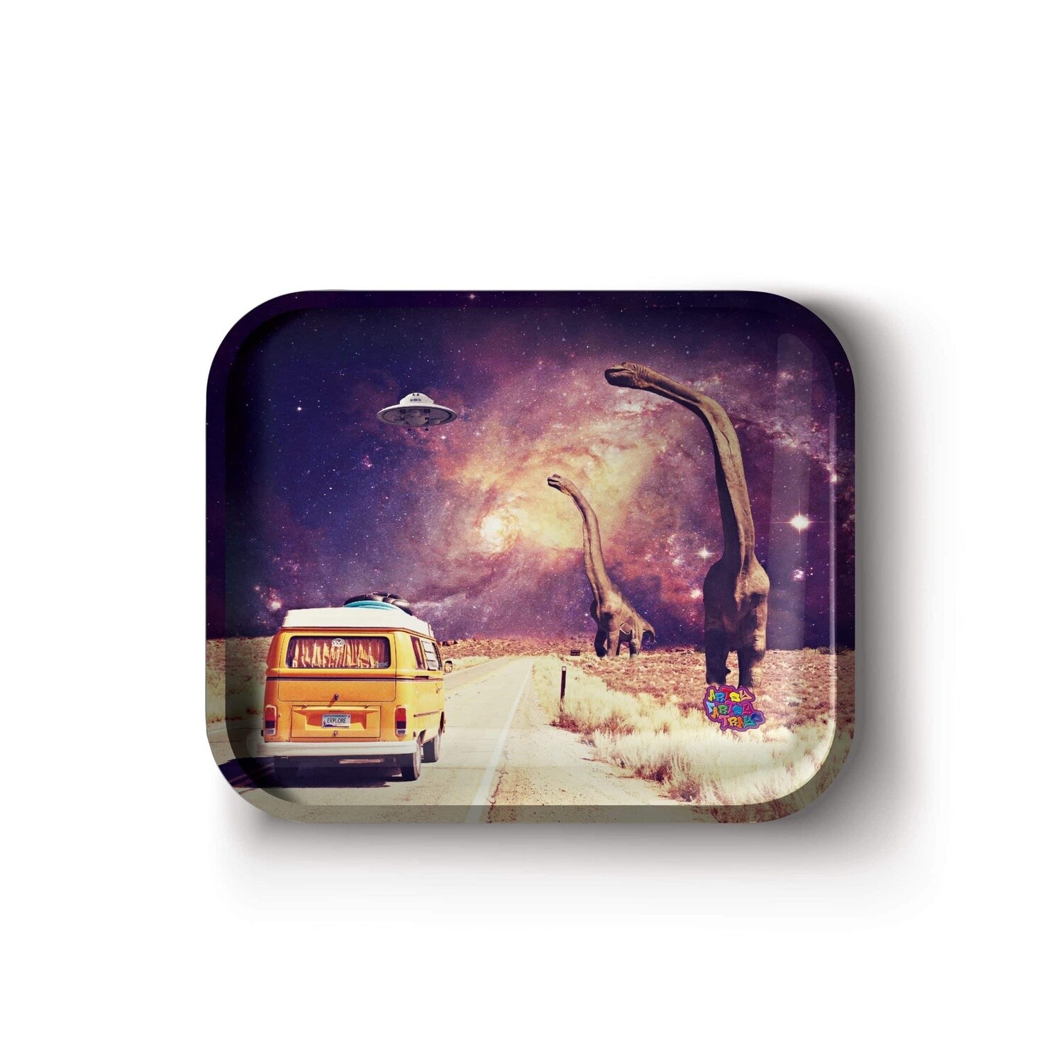 ARTSY FARTSY RETRO DINO TRAY LARGE