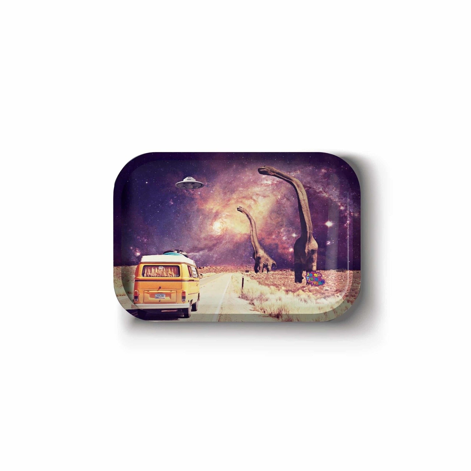 ARTSY FARTSY RETRO DINO TRAY SMALL