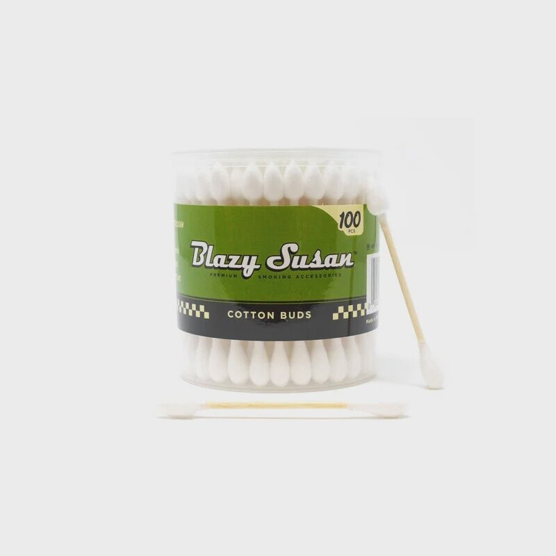 BLAZY SUSAN WHITE COTTON BUDS 100 COUNT